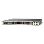 Cisco WS-C3750-48PS-S CAT3750 48 10/100 PoE + 4 SFP SWITCH