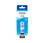 Epson 115 Ink Bottle Cyan EcoTank Original 70ml Single-pack C13T07D24A - Image 2