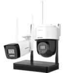 Hikvision 2MP H.265 One bullet + One PTDome WiFi NVS Kit – NKS422W03H