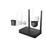 Hikvision 2MP H.265 One bullet + One PTDome WiFi NVS Kit – NKS422W03H - Image 2