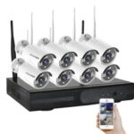 Wireless IP Surveillance CCTV Kit( Wireless NVR, 8 Wireless Cameras, HDD)