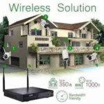 Wireless IP Surveillance CCTV Kit( Wireless NVR, 8 Wireless Cameras, HDD) - Image 2